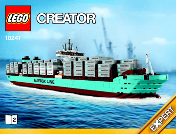 Guide d'installation | Lego 10241 Maersk Line Triple-E Manuel utilisateur | Fixfr