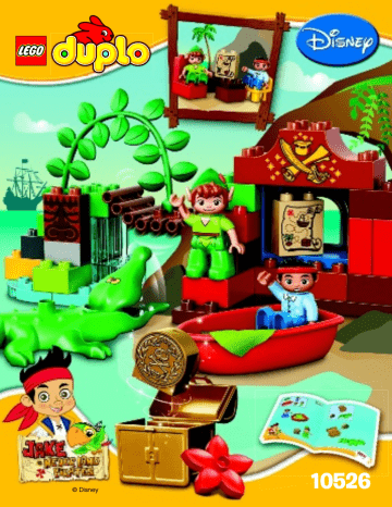 Guide d'installation | Lego 10526 Peter Pan's Visit Manuel utilisateur | Fixfr