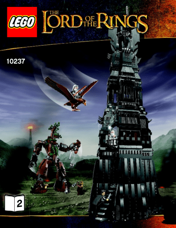 Guide d'installation | Lego 10237 The Tower of Orthanc Manuel utilisateur | Fixfr