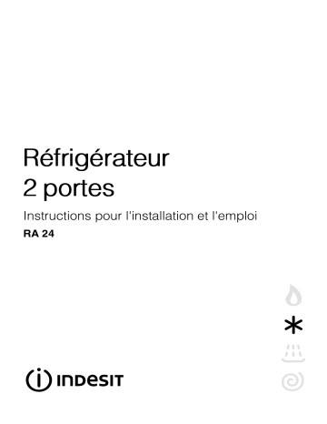 RA 24 (FR) (0) | Mode d'emploi | Indesit RA 24 (FR) Manuel utilisateur | Fixfr