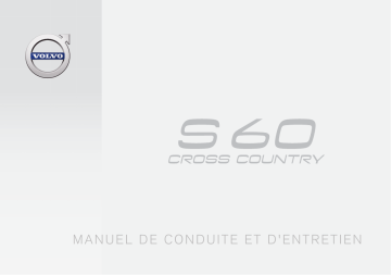 Volvo S60 Cross Country 2017 Late Manuel utilisateur | Fixfr