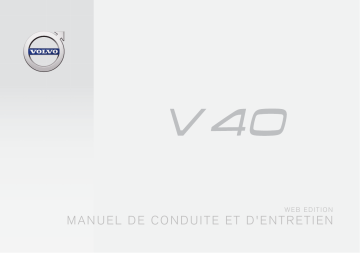 Volvo V40 2016 Early Manuel utilisateur | Fixfr