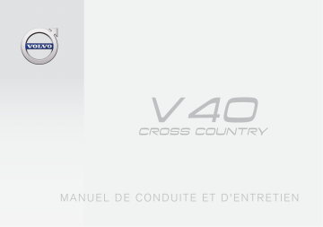 Volvo V40 Cross Country 2017 Early Manuel utilisateur | Fixfr