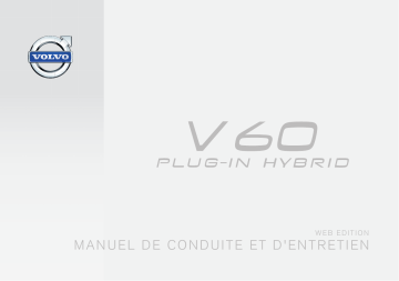 Volvo V60 Plug-in Hybrid 2015 Early Manuel utilisateur | Fixfr