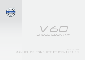Volvo V60 Cross Country 2015 Late Manuel utilisateur | Fixfr