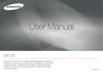 Samsung GX-20 Manuel utilisateur | Fixfr