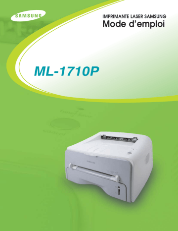 Samsung ML-1710P Manuel utilisateur | Fixfr