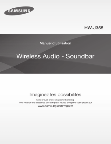 Samsung HW-J355 Manuel utilisateur | Fixfr