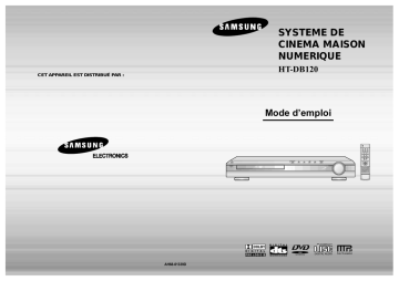 Samsung HT-DB120 Manuel utilisateur | Fixfr