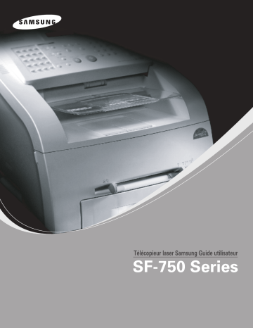Samsung SF-750 Manuel utilisateur | Fixfr