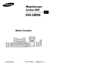 Samsung DVD-CM250 Manuel utilisateur | Fixfr