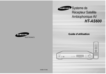 AV-R600 | Samsung HT-AS600 Manuel utilisateur | Fixfr