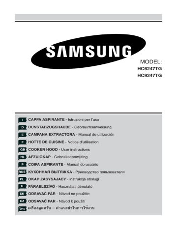 Samsung HC9247TG Manuel utilisateur | Fixfr
