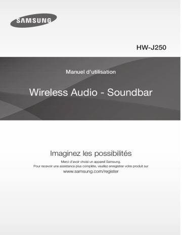 Samsung HW-J250 Manuel utilisateur | Fixfr