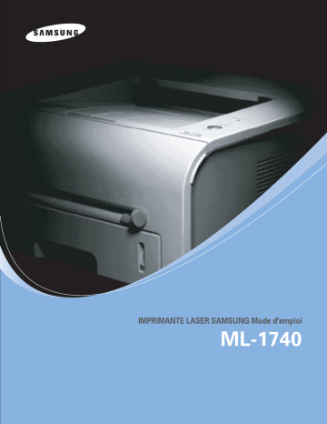 Samsung ML-1740 Manuel utilisateur | Fixfr
