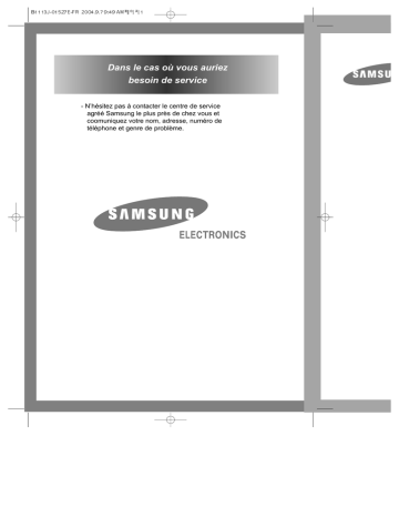 B1113J | Samsung B913J Manuel utilisateur | Fixfr
