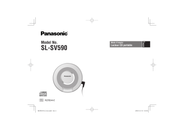 Mode d'emploi | Panasonic SLSV590 Operating instrustions | Fixfr