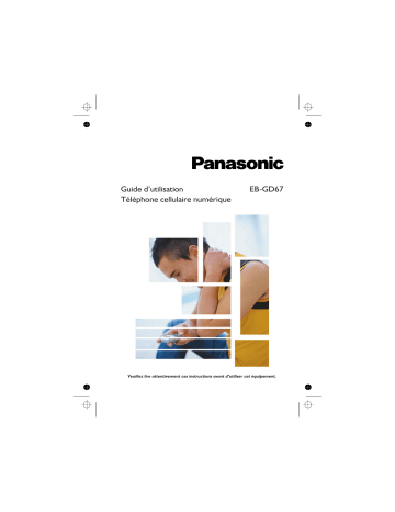 Mode d'emploi | Panasonic EBGD67 Operating instrustions | Fixfr