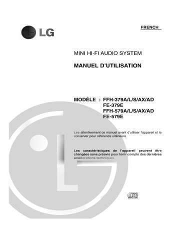 LG FFH-579A Manuel du propriétaire | Fixfr
