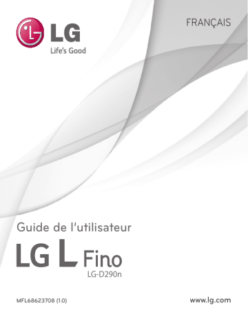 LFino D290N | LFino D290N Blanco | LG L Fino (D290N) | D290N | LG L65 white | LG L65 black | LGD290N | LG LG L Fino Manuel du propriétaire | Fixfr