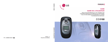 LG C3380 Manuel du propriétaire | Fixfr