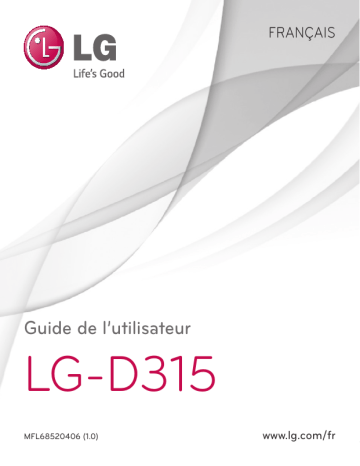 LGD315 | LG F70 D315 Manuel du propriétaire | Fixfr