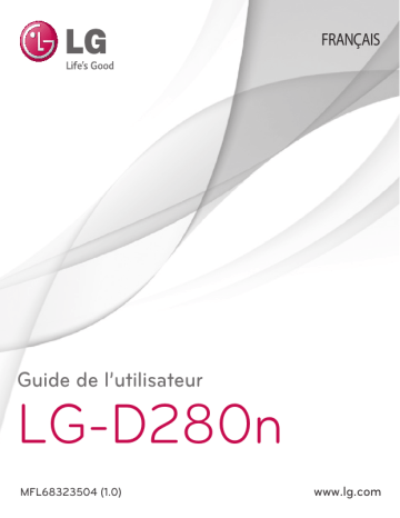 L Fino | LGD280N | LG L65 | LG D280N Manuel du propriétaire | Fixfr
