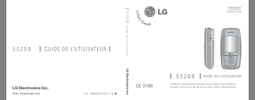 LG S5200 Manuel du propriétaire | Fixfr