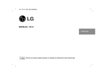 LG PC12-UD Manuel du propriétaire | Fixfr