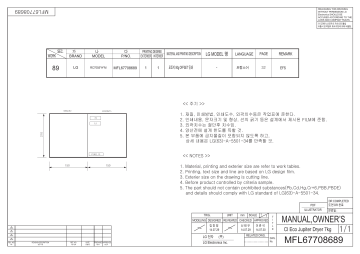 LG LG RC7055AH1M Manuel du propriétaire | Fixfr