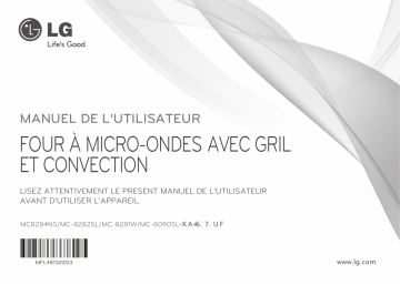 MC-8090SL | LG MC-8090SL | LG LG MC-8090WH Manuel du propriétaire | Fixfr