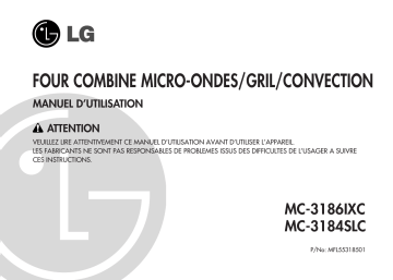 LG LG MC-3184SLC Manuel du propriétaire | Fixfr