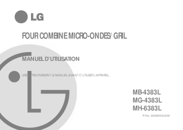 LG MH-6383L Manuel du propriétaire | Fixfr