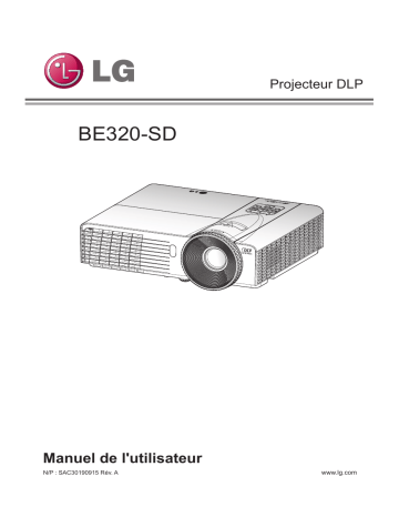 LG BE320 Manuel du propriétaire | Fixfr