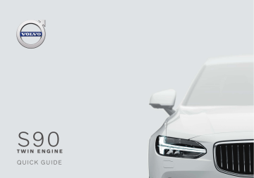Manuel utilisateur | Volvo S90 Twin Engine 2020 Early Guide de démarrage rapide | Fixfr