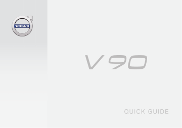 Manuel utilisateur | Volvo V90 2017 Guide de démarrage rapide | Fixfr