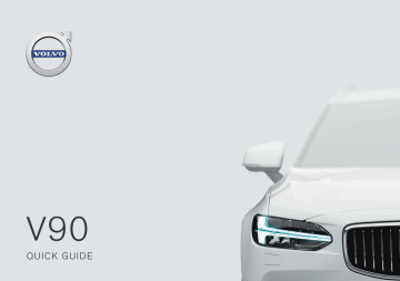 Manuel utilisateur | Volvo V90 2019 Early Guide de démarrage rapide | Fixfr
