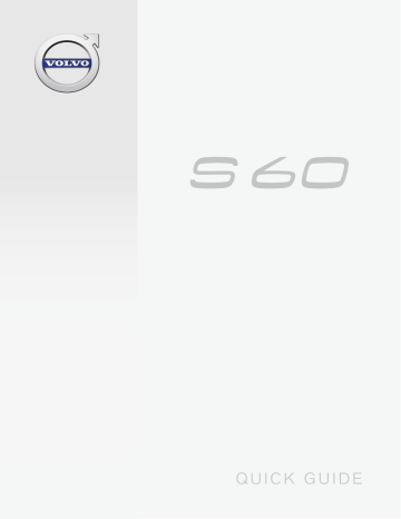 Manuel utilisateur | Volvo S60 2017 Late Guide de démarrage rapide | Fixfr
