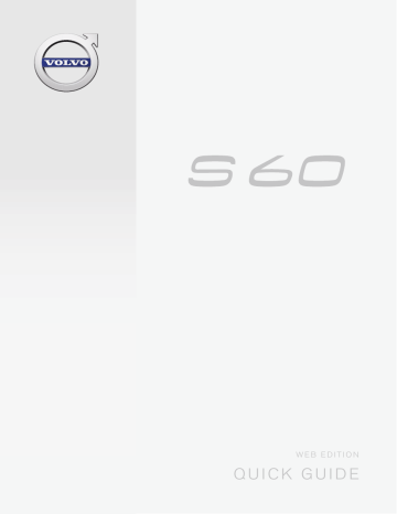 Manuel utilisateur | Volvo S60 2016 Early Guide de démarrage rapide | Fixfr