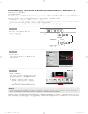 LG NB4530A Guide d'installation rapide | Fixfr