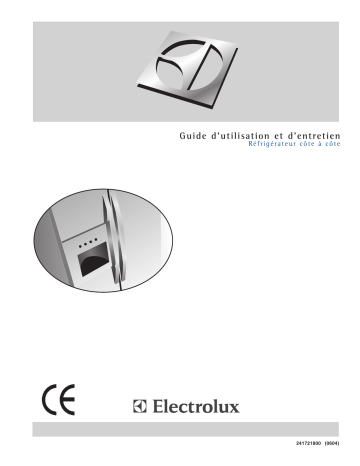 Electrolux ERL6296XK Manuel utilisateur | Fixfr