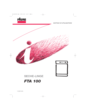 Faure FTA100 Manuel utilisateur | Fixfr