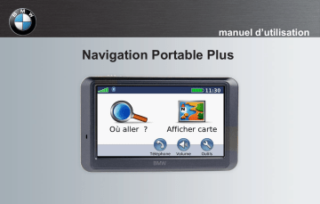 Garmin BMW Portable Navigation System Plus (710) Manuel utilisateur | Fixfr