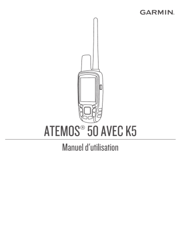 Garmin Atemos 50 Manuel utilisateur | Fixfr