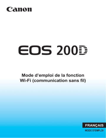 Canon EOS 200D Manuel utilisateur | Fixfr