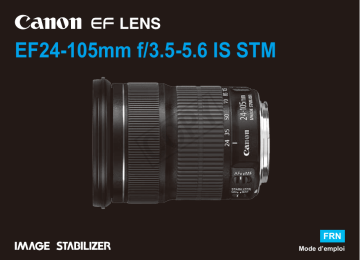 Canon EF 24-105mm f/3.5-5.6 IS STM Manuel utilisateur | Fixfr