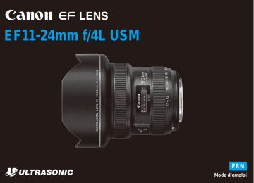 Canon EF 11-24mm f/4L USM Manuel utilisateur | Fixfr