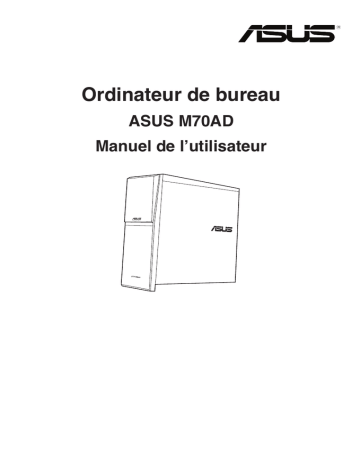 Asus M70AD F8654 Manuel utilisateur | Fixfr