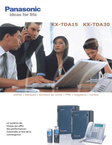 Manuel utilisateur | Panasonic KXTDA15NE  | Fixfr