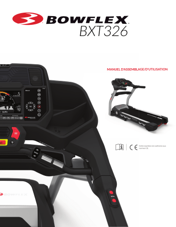 Bowflex BXT326 Treadmill Manuel utilisateur | Fixfr